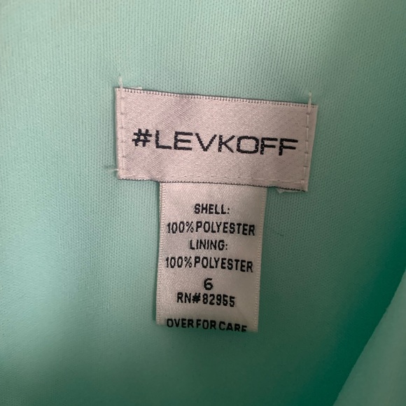 Levkoff prom/bridesmaids mint green dress - Picture 5 of 10